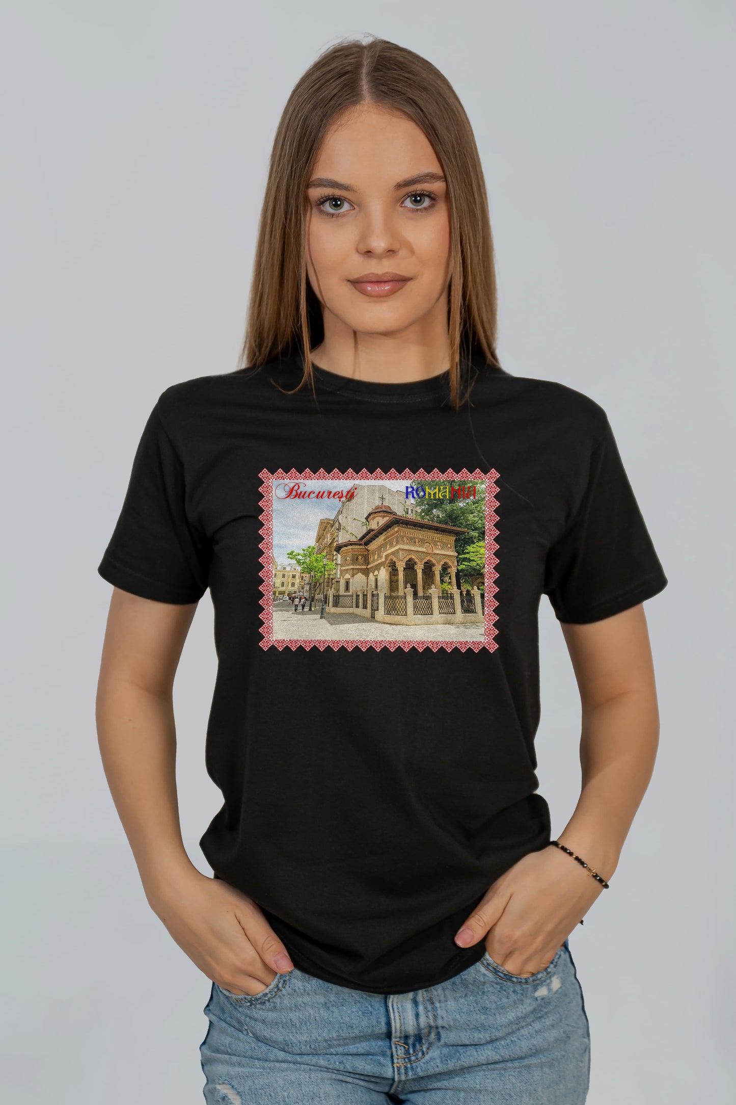 Tricou DTF – Suvenir Bucuresti Romania
