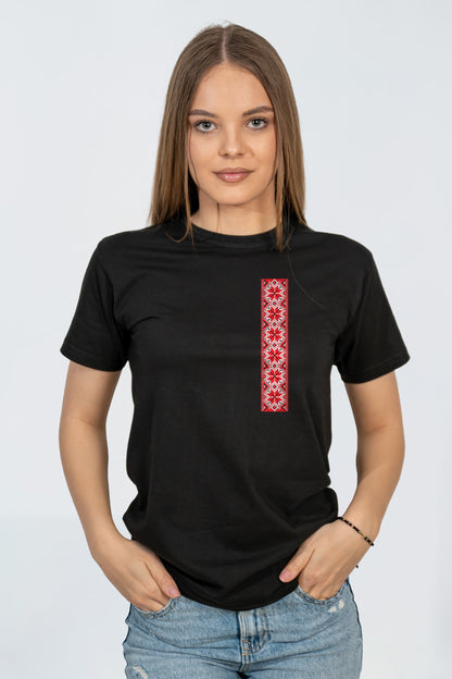Tricou Unisex Banda Traditionala Model Floral