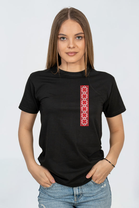 Tricou Unisex Banda Traditionala Model Floral