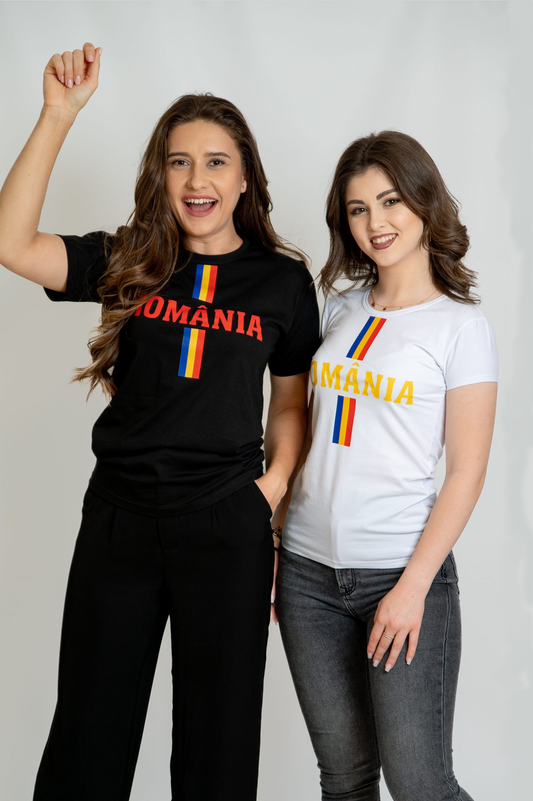 Tricou Personalizat damă – Romania – Model Teodora