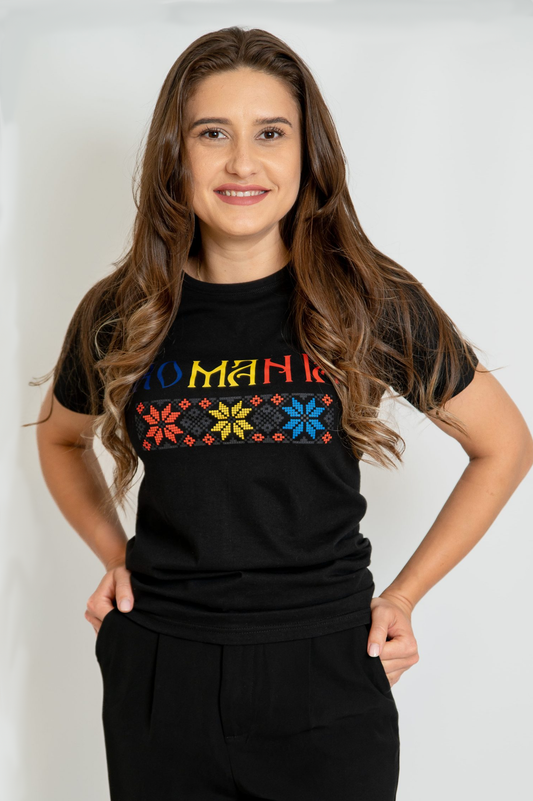 Tricou Traditional Personalizat - Model Casiana - dama