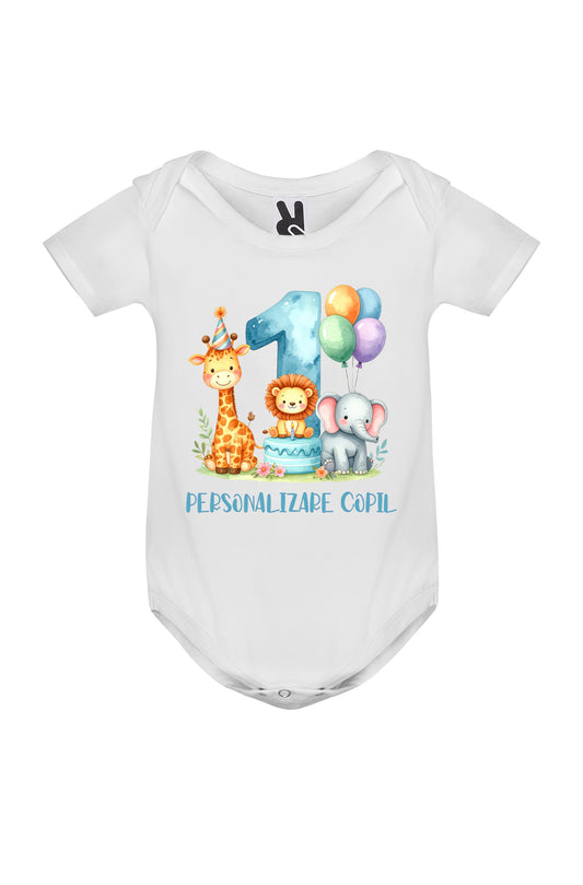 Set tricouri familie personalizate 1 an – aniversare si taiere mot 3