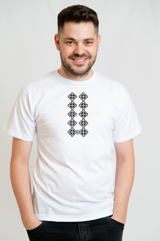 Tricou barbat Model Traditional Zona Muscel