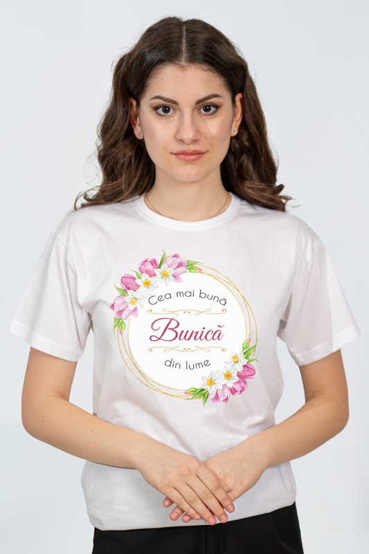 Tricou damă „Cea mai bună Bunica din lume”