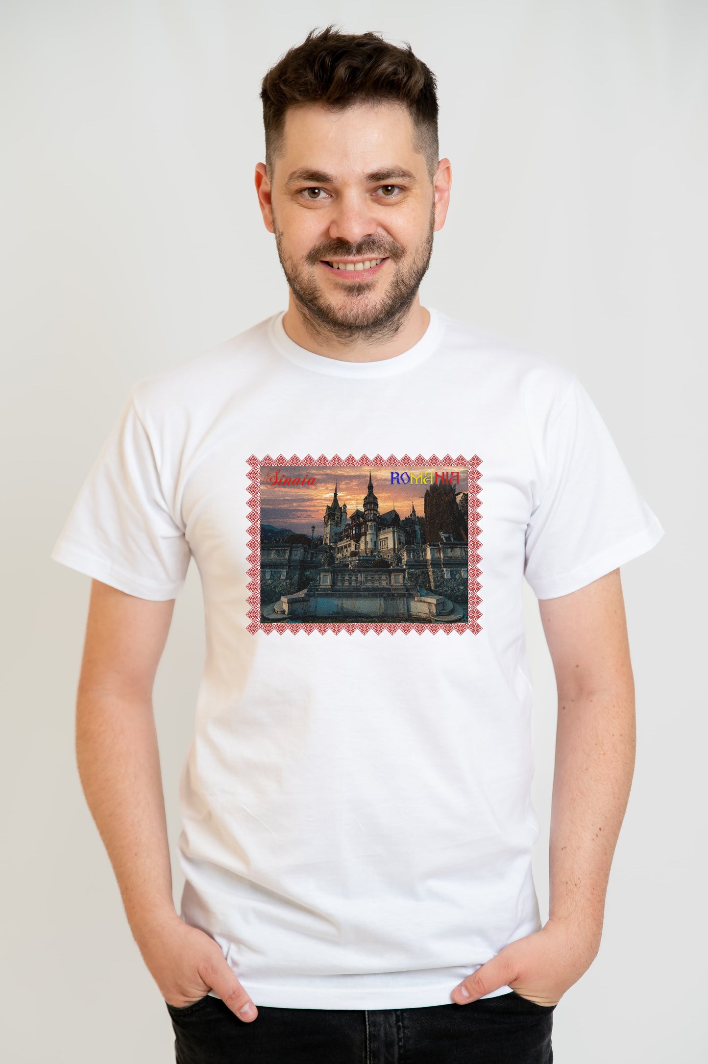 Tricou suvenir România – Peles Castle Sinaia