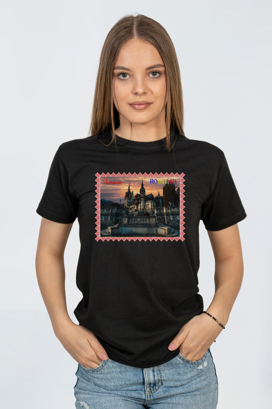 Tricou suvenir România – Peles Castle Sinaia